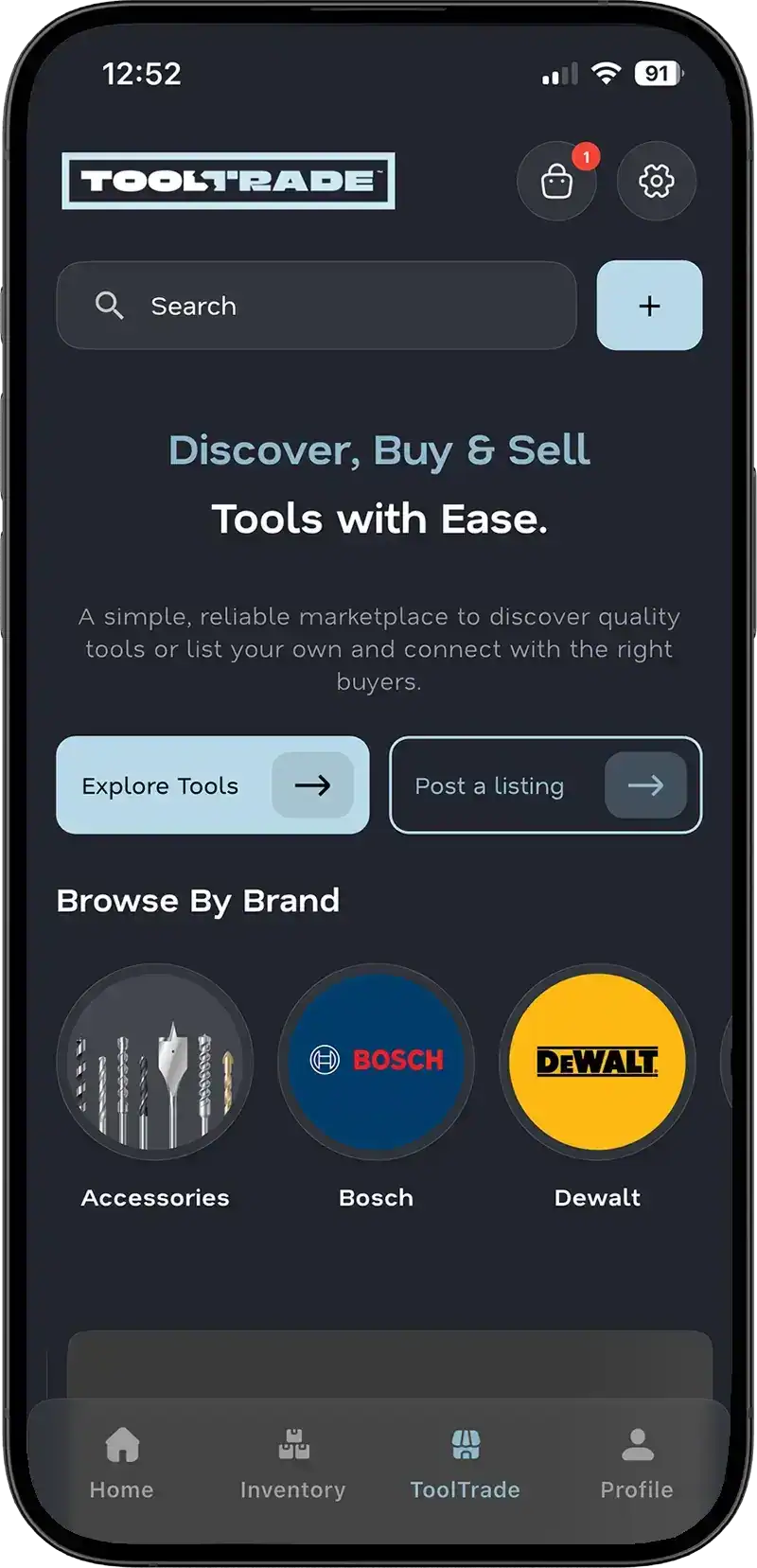 KYNEKT ToolTrade Search