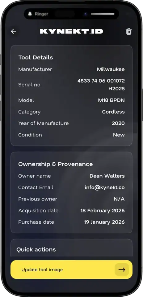 Tool Details