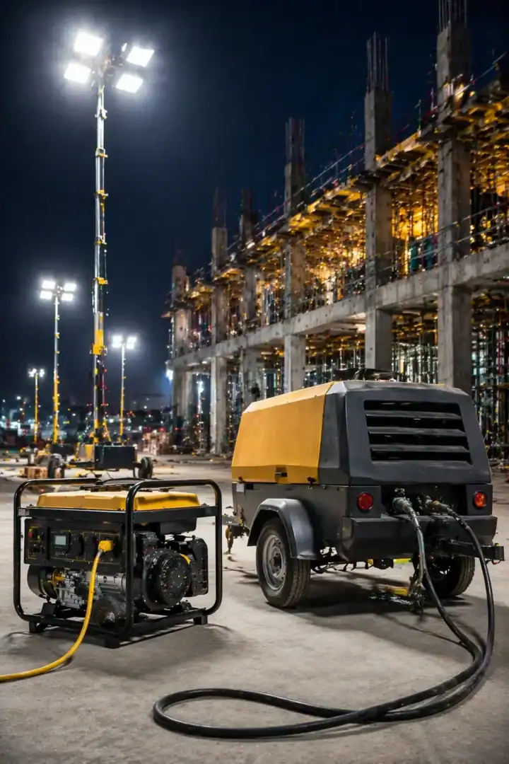 compressors and generators