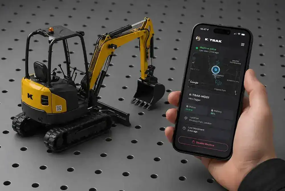 ktrak disable mini digger