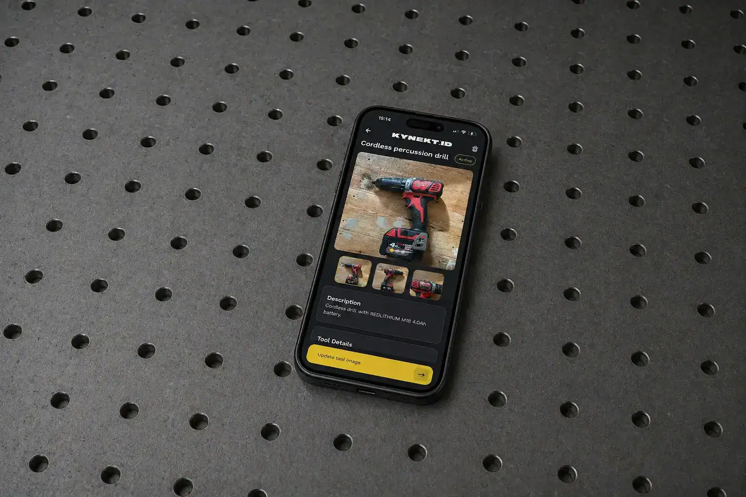 kynekt app drill logging