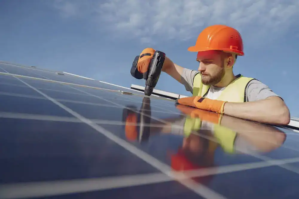 solar roofing install renewable energy